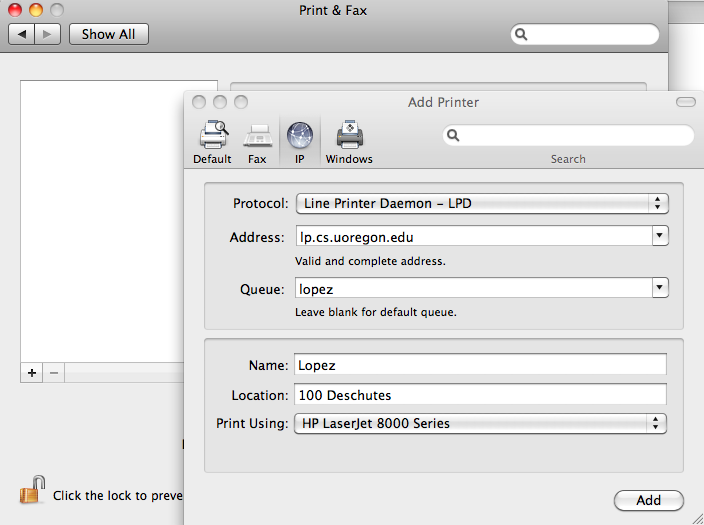 pdf printer mac